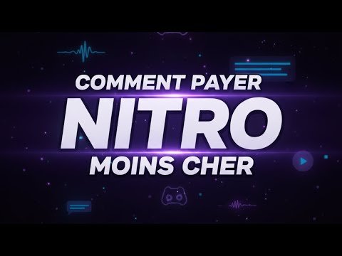 Vidéo : comment payer Discord Nitro moins cher en 2026