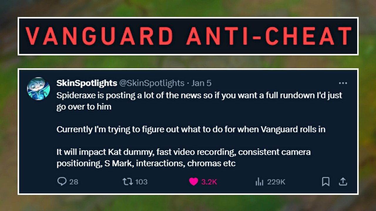 Video: Vanguard in League of Legends, what you need to know