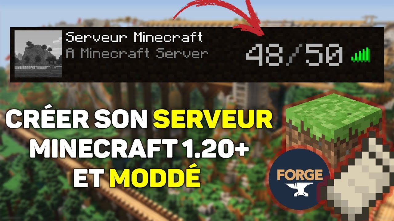 Vidéo : créer un serveur Minecraft gratuit et jouer entre amis