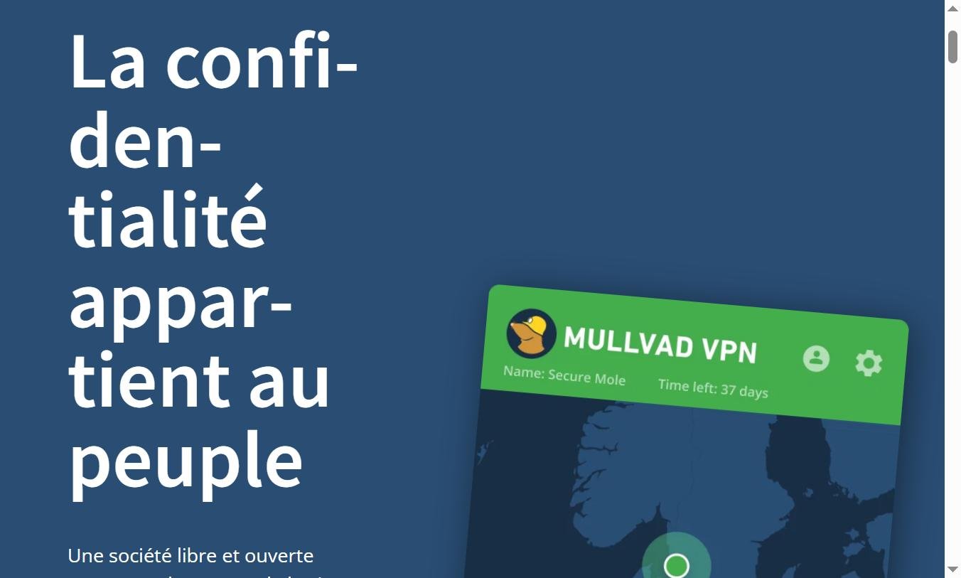 Avis Mullvad VPN 2026 — la confidentialité appartient au peuple, une société libre et ouverte
