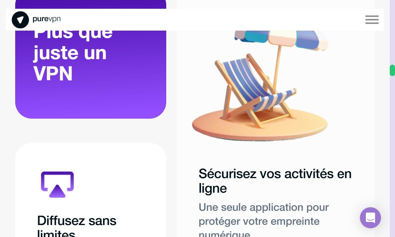 PureVPN : plus qu'un simple VPN — sécurisez vos activités en ligne et diffusez sans limites