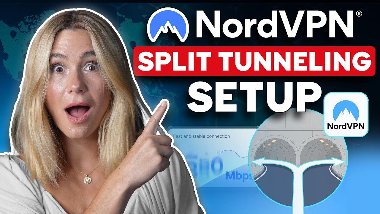 Vidéo : configurer le split tunneling sur NordVPN