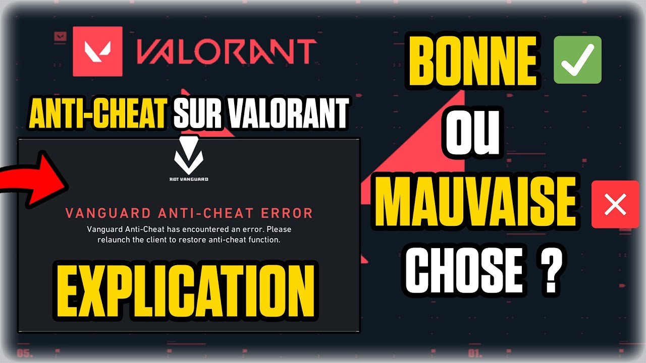 Vidéo : l'anti-cheat Vanguard de Valorant expliqué